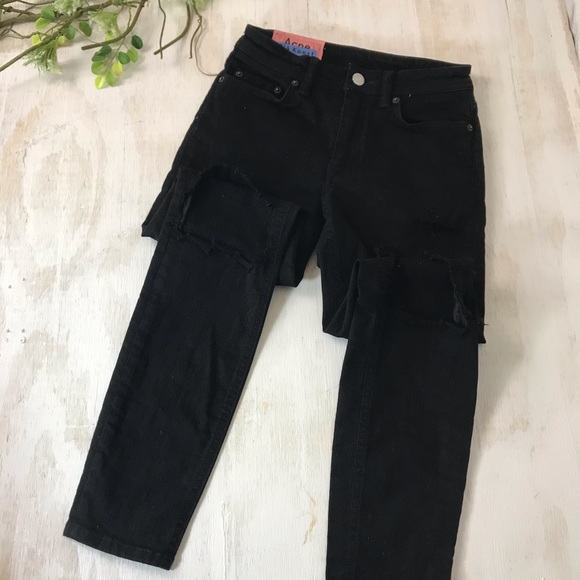 acne studios climb stay black